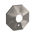 Rosewood door knob style trim by Schlage.