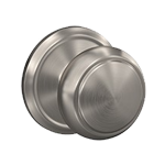 Andover knob by Schlage