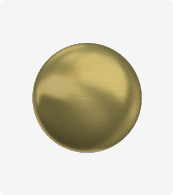 Satin Brass finish 