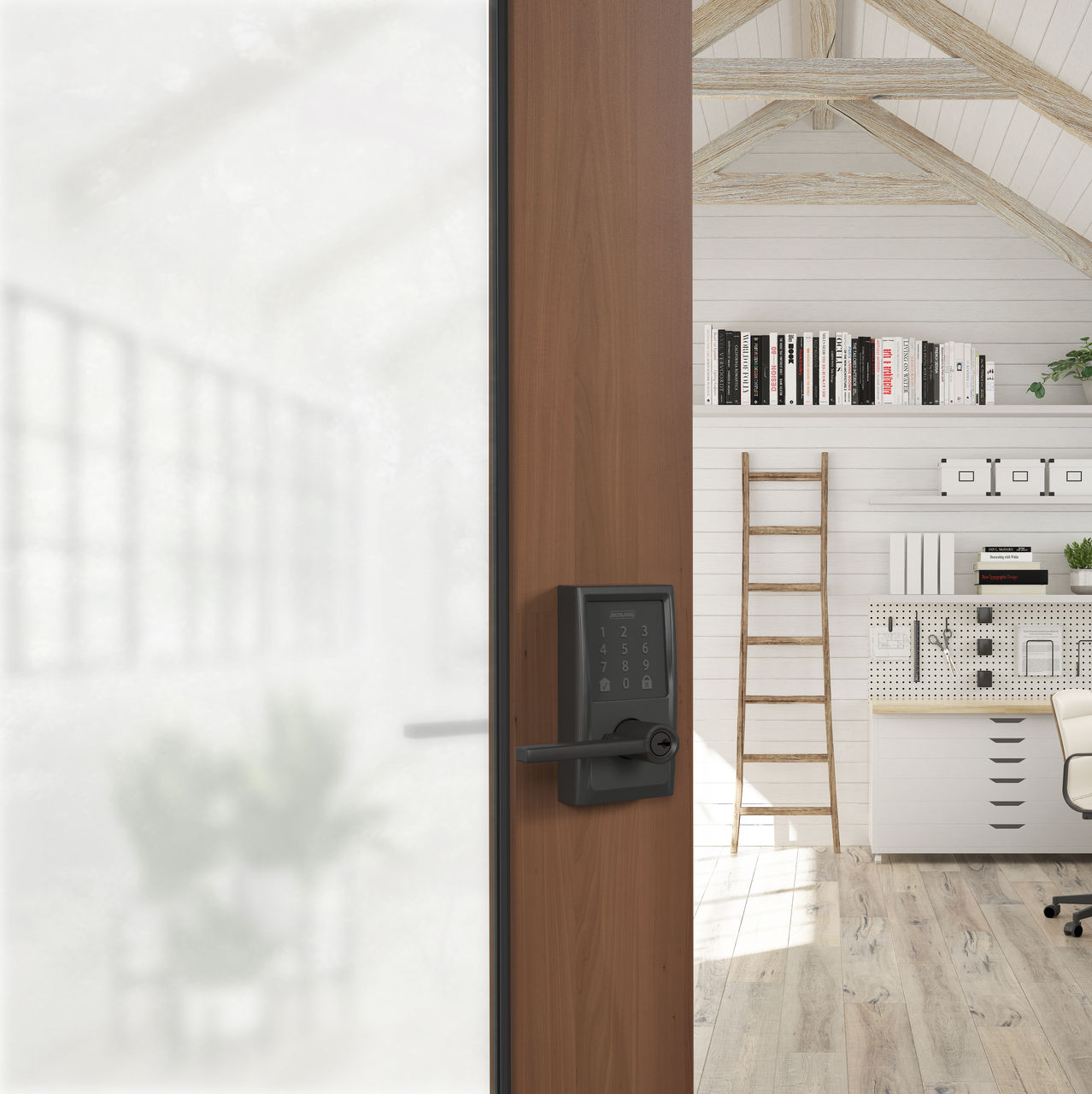 Schlage Encode™ Smart WiFi Latitude Lever with Century Trim