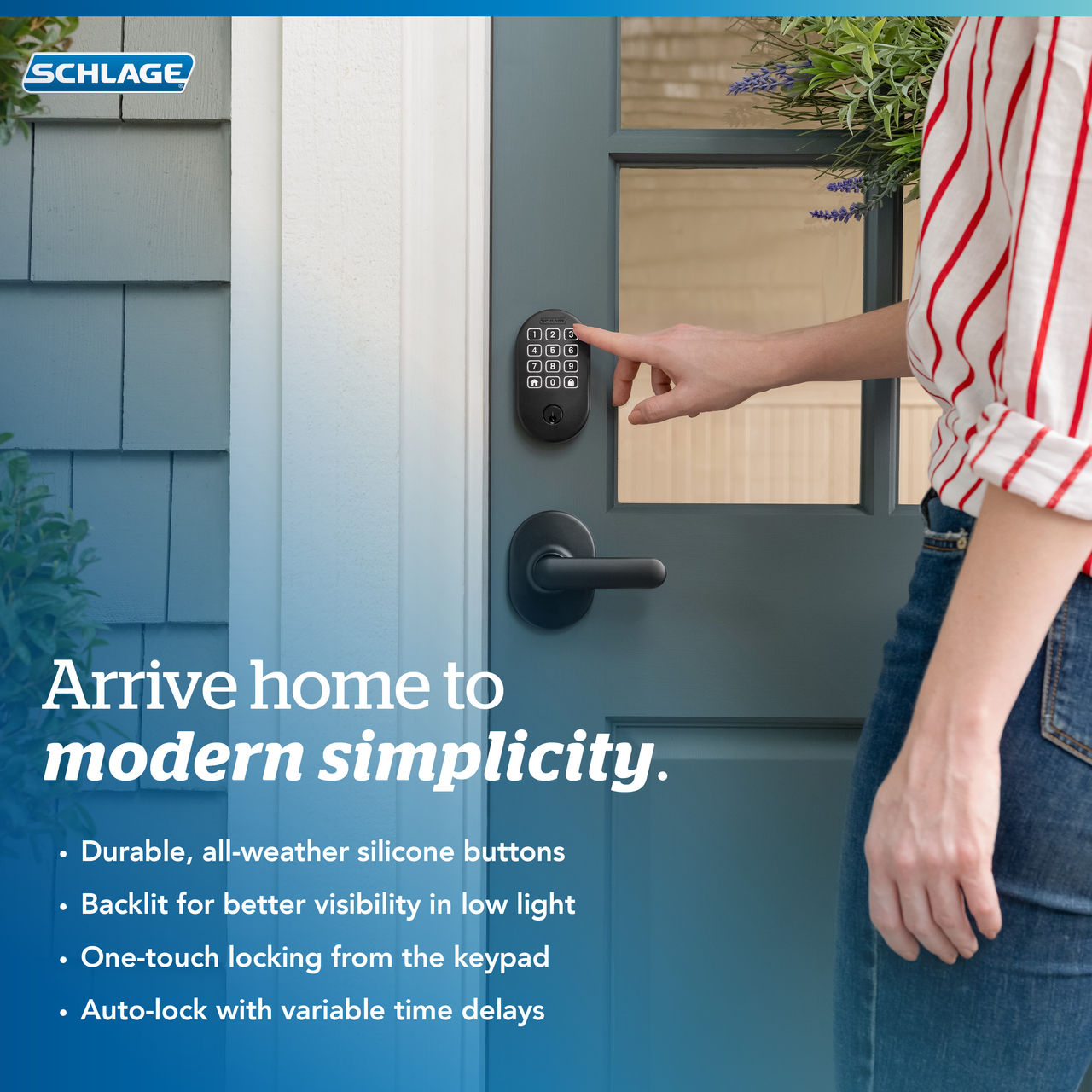 Schlage Arrive™ Smart WiFi Deadbolt with Century Trim
