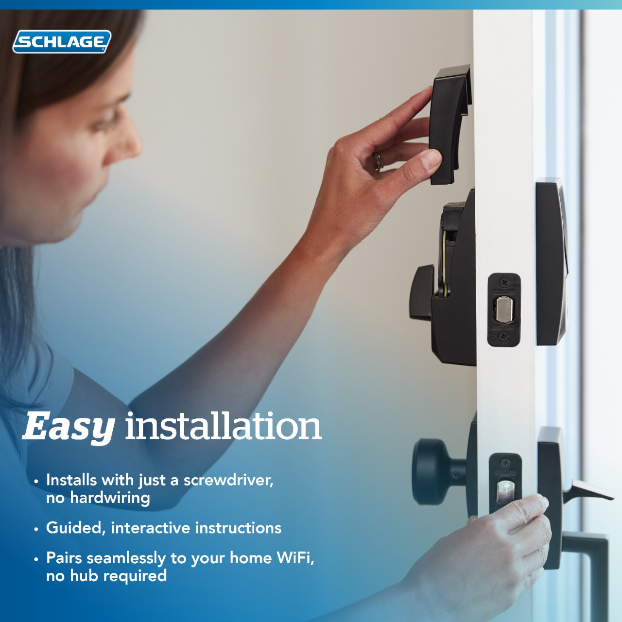 Schlage Encode Plus™ Smart WiFi Deadbolt with Century Trim