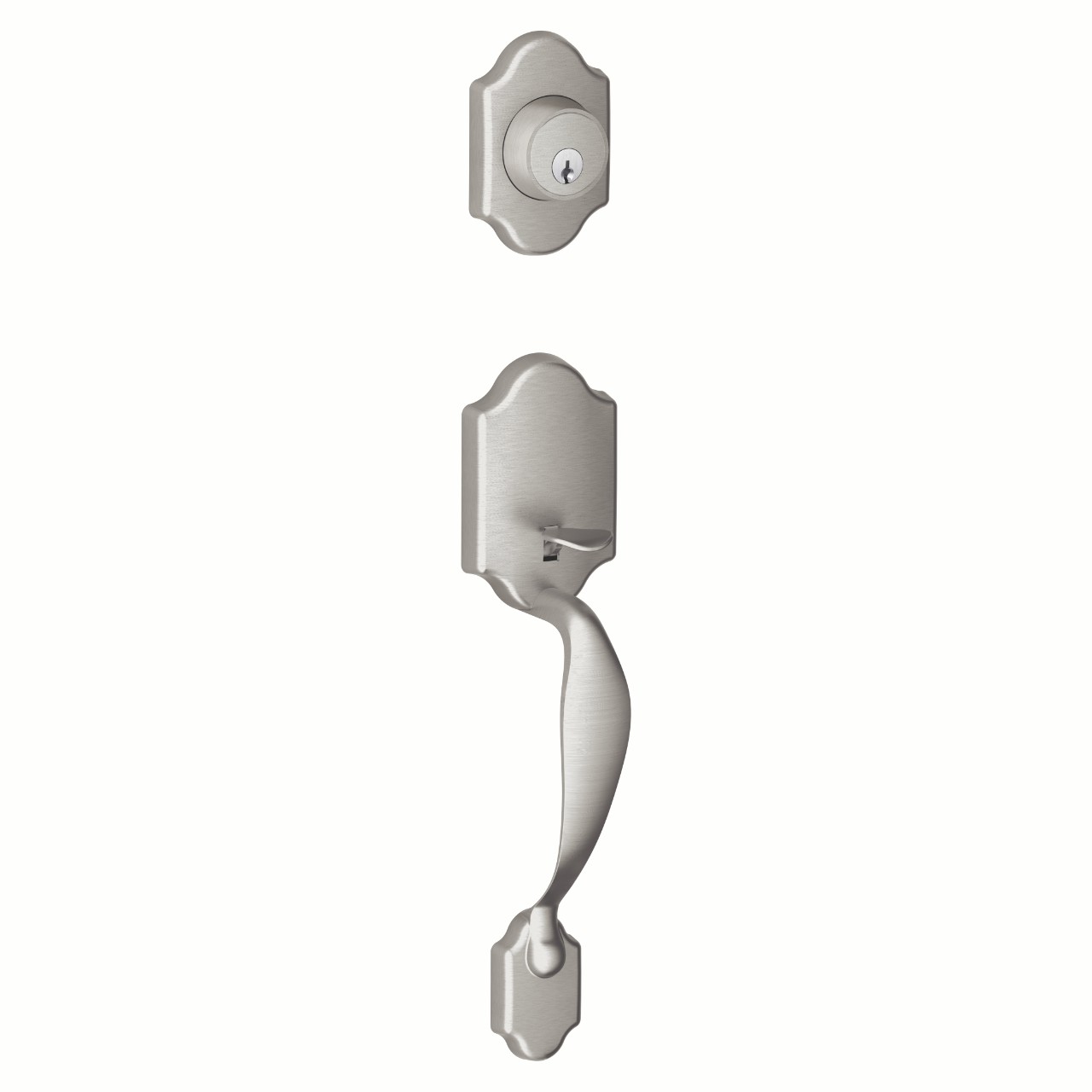 J Series Exterior Side Only Single Cylinder Handleset with Paris Trim