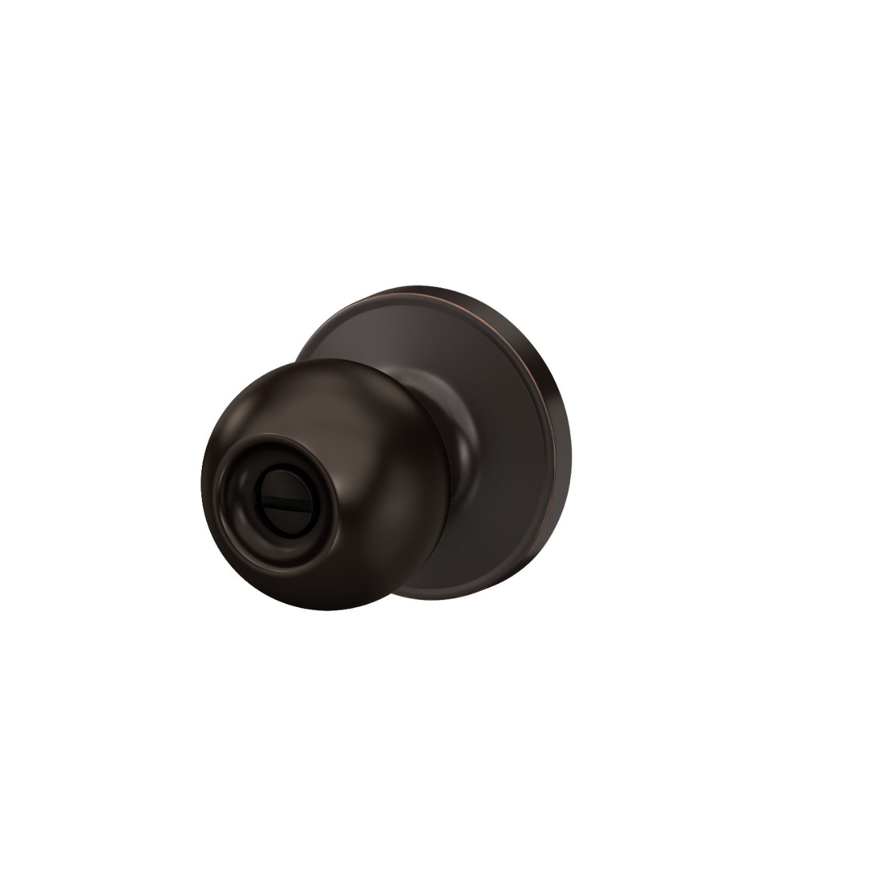 J Series Corona Knob Bed & Bath Lock