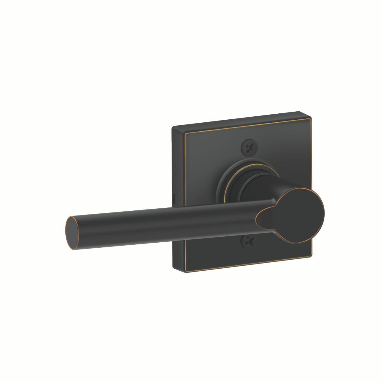 J Series Broadway Lever Non-Turning Lock with Collins Trim