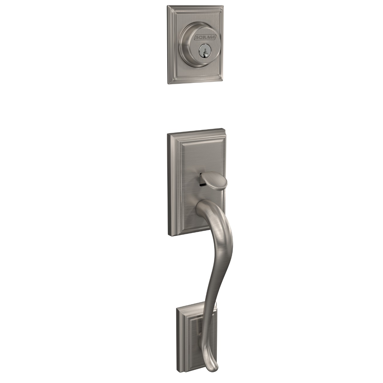 Custom Addison Single Cylinder Handleset Exterior