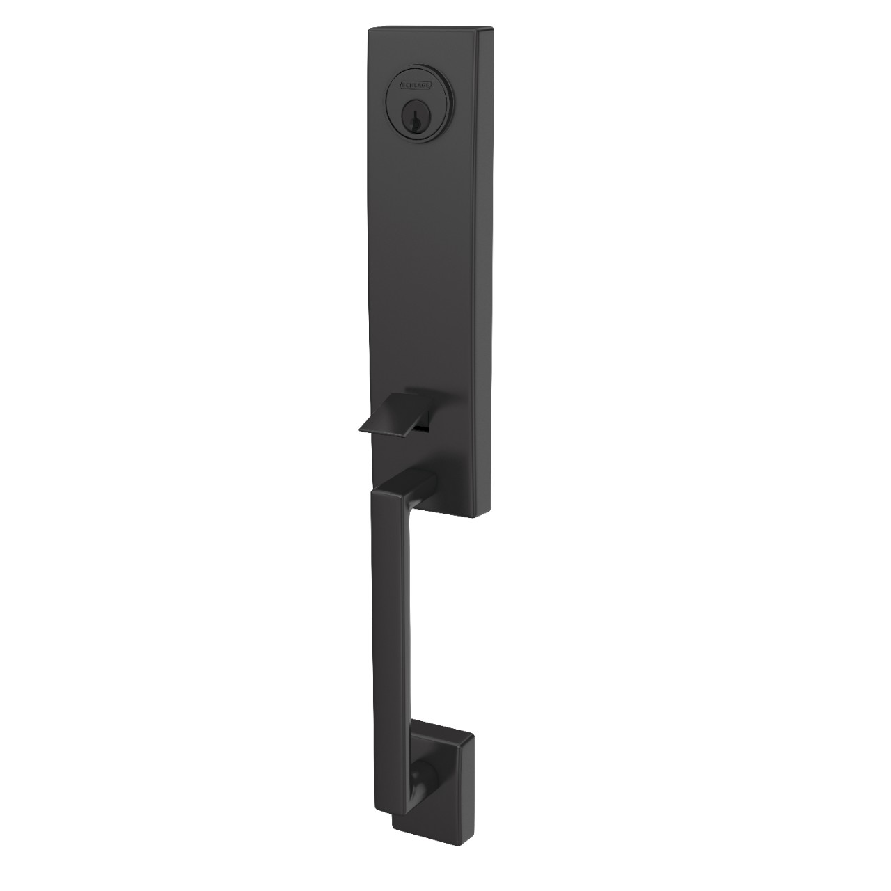 Century 3/4 Trim Single Cylinder Handleset Exterior