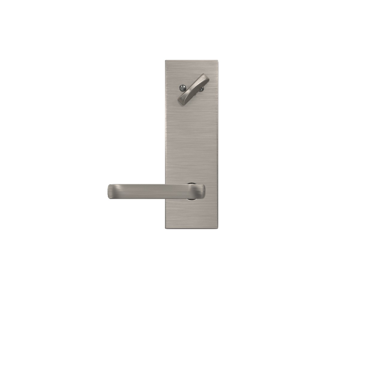 Century 3/4 Trim Single Cylinder Handleset Interior with Clybourn Lever