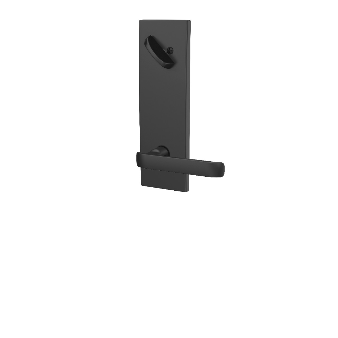 Century 3/4 Trim Single Cylinder Handleset Interior with Clybourn Lever
