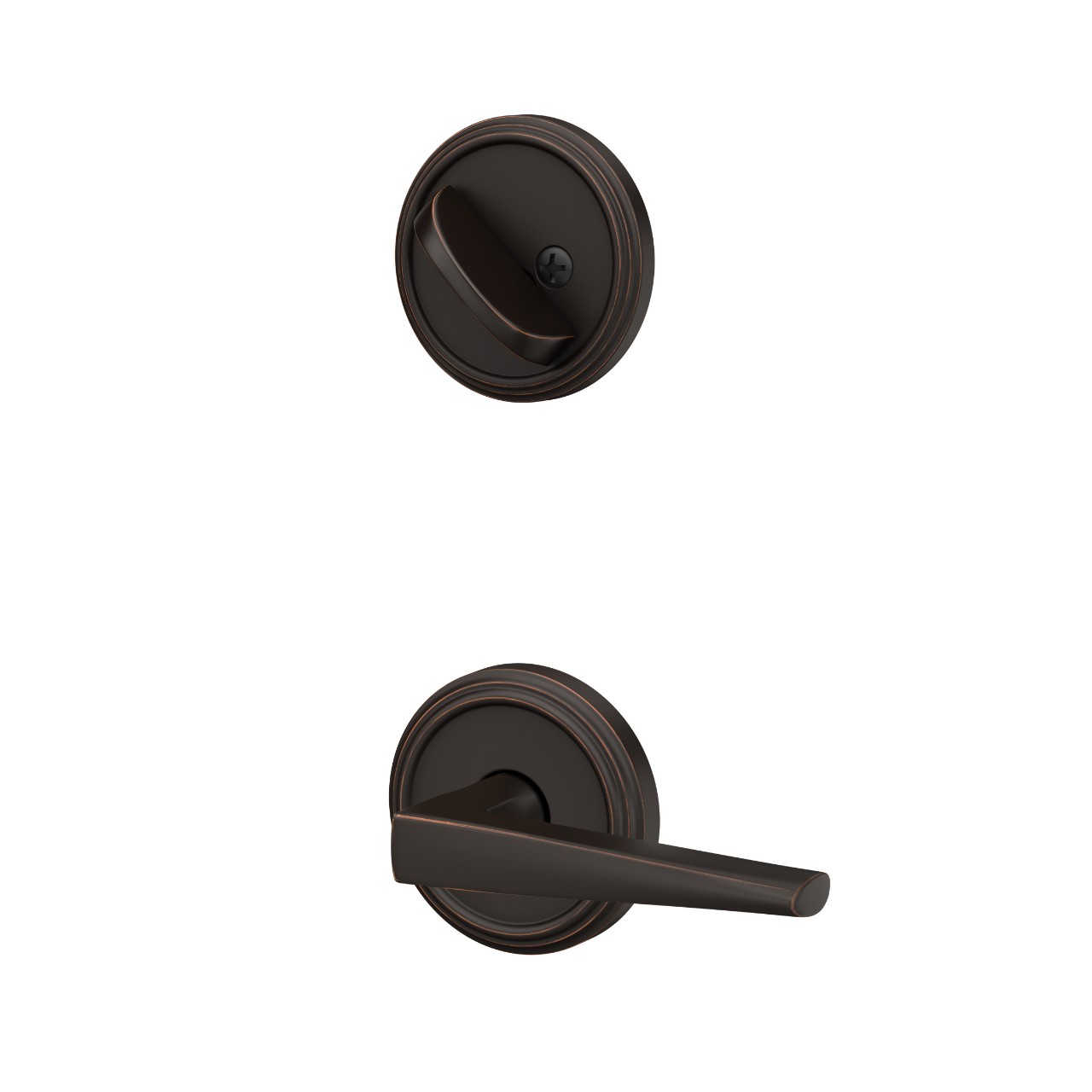 Custom Indy Single Cylinder Handleset Interior with Eller Lever