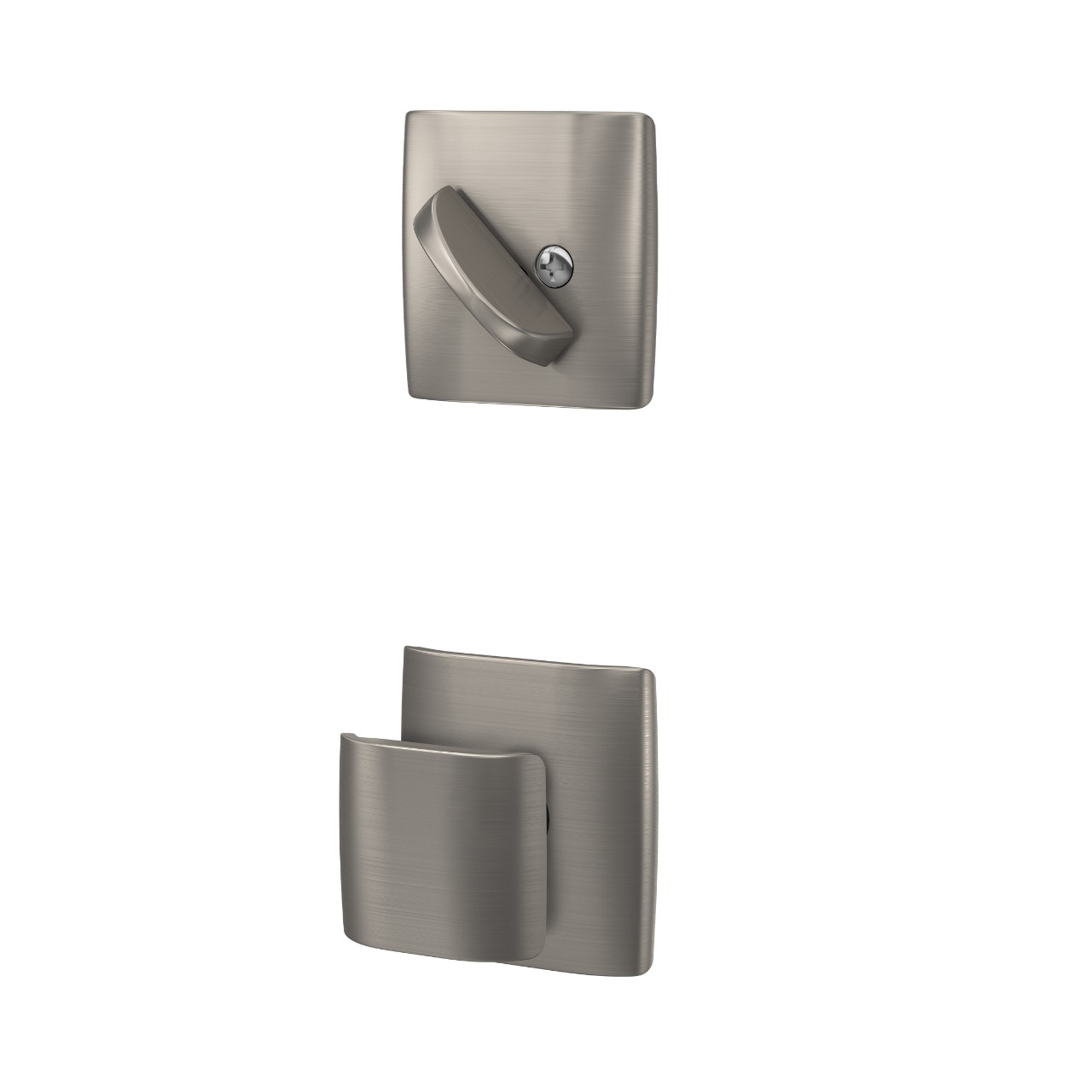 Custom Dalton Single Cylinder Handleset Interior with Ganton Knob
