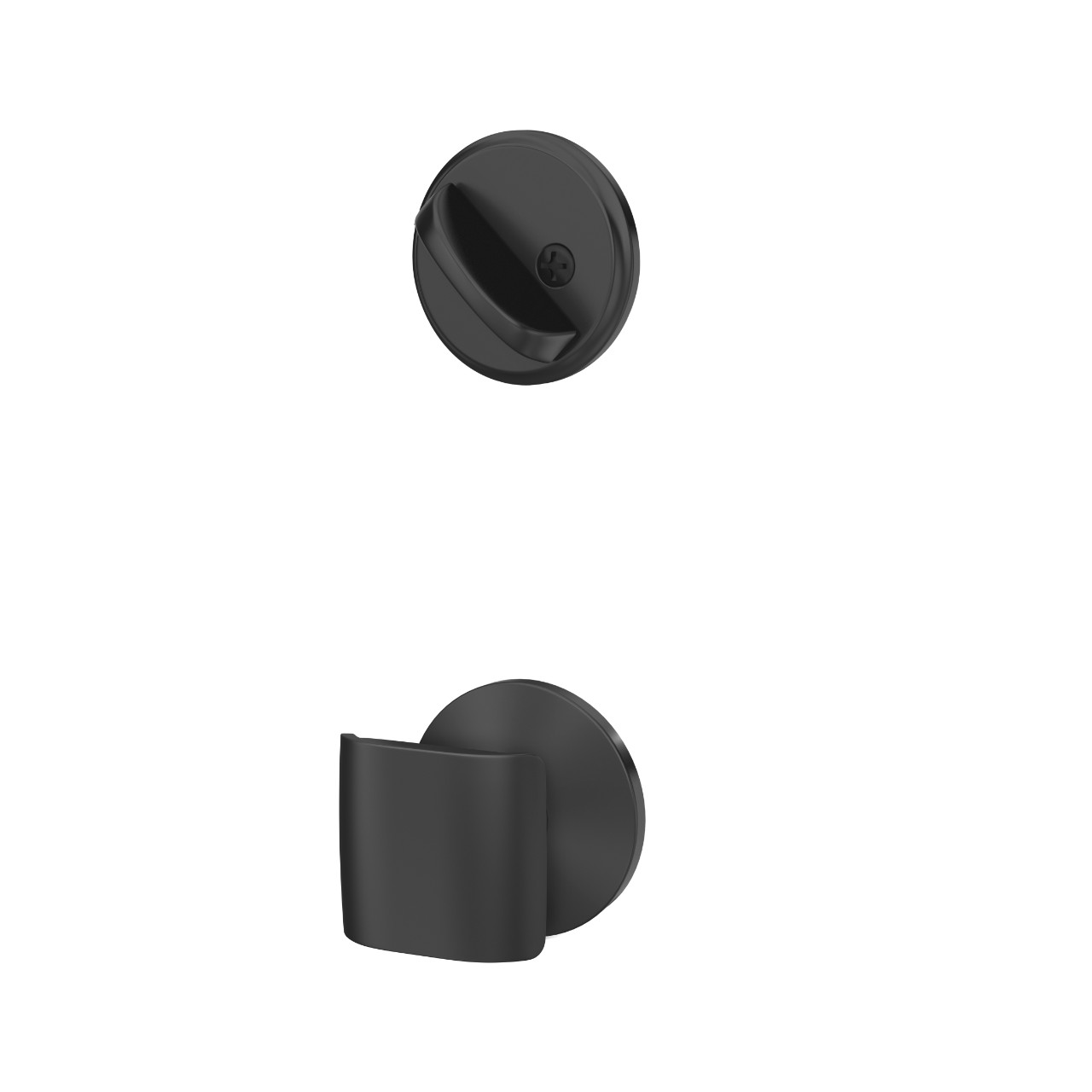 Custom Kinsler Single Cylinder Handleset Interior with Ganton Knob