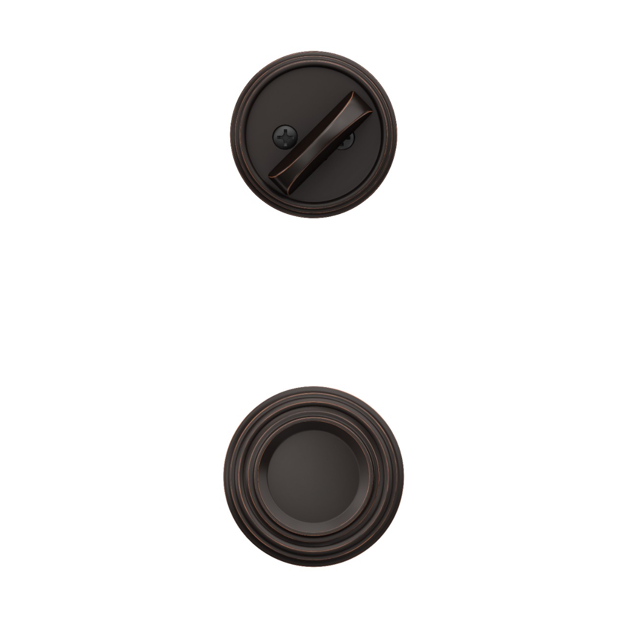 Custom Indy Single Cylinder Handleset Interior with Offerman Knob