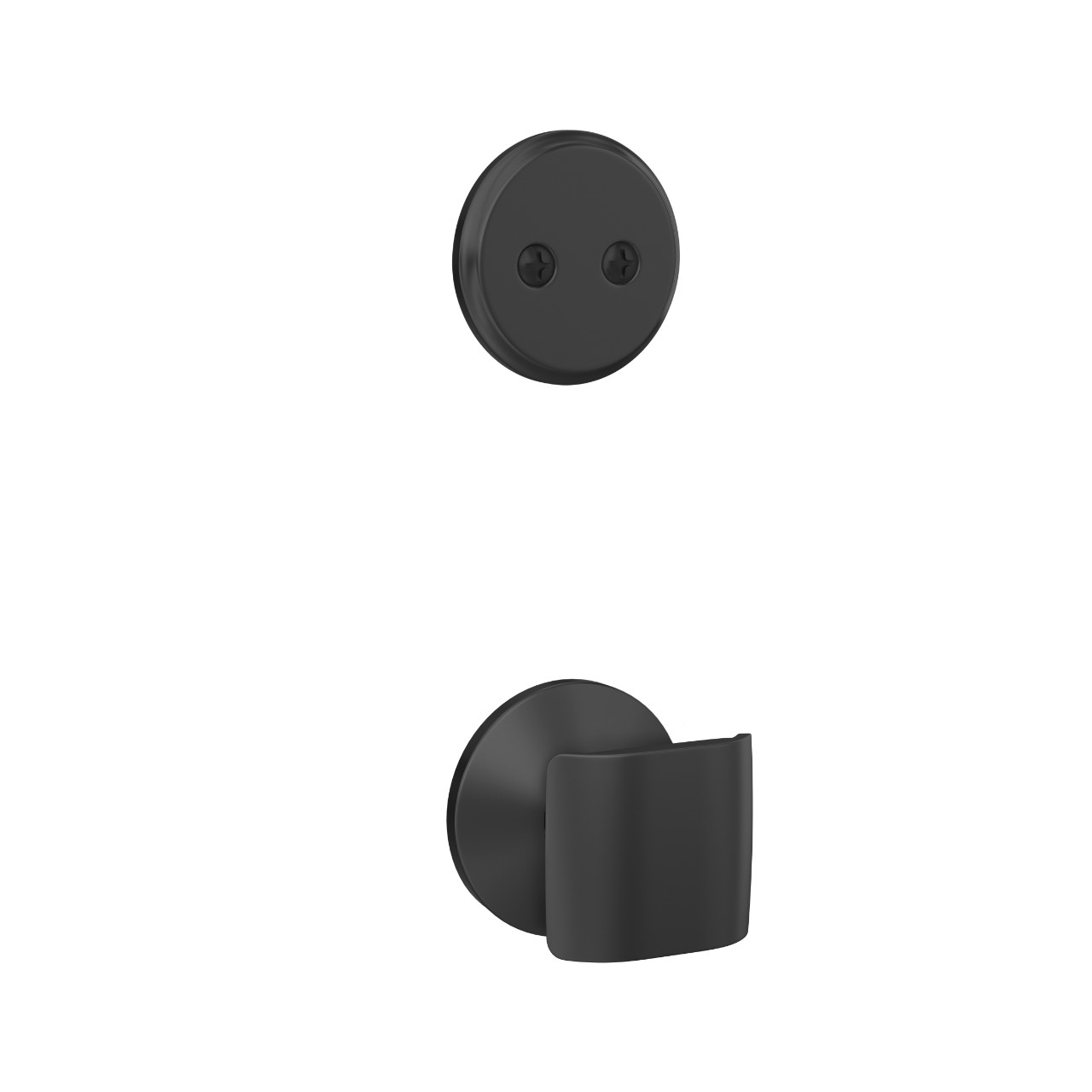 Custom Kinsler Inactive Handleset Interior with Ganton Knob
