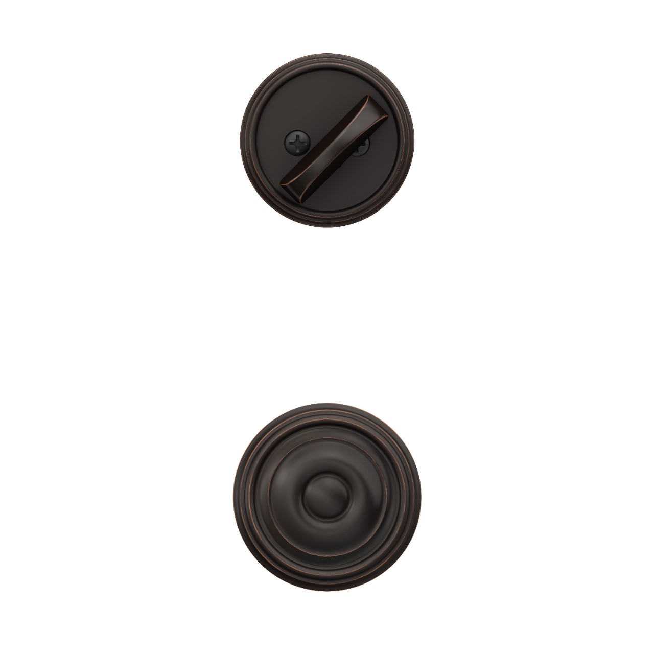 Custom Indy Inactive Handleset Interior with Georgian Knob