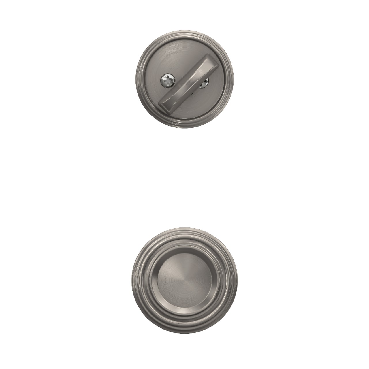 Custom Indy Inactive Handleset Interior with Offerman Knob