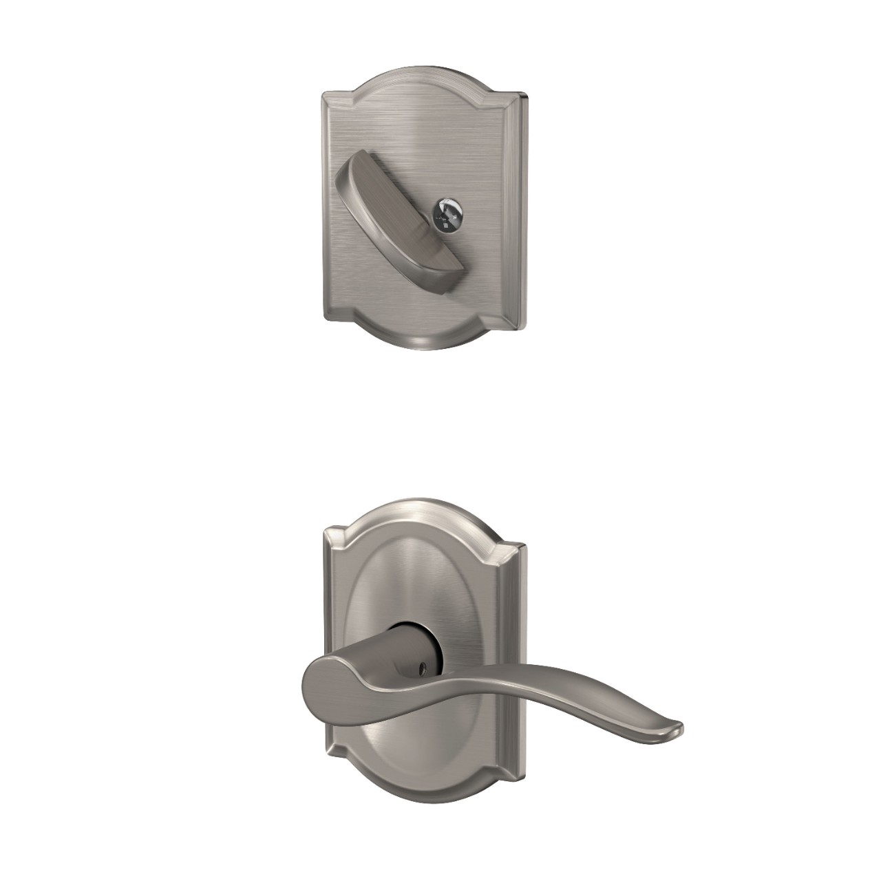 Custom Camelot Inactive Handleset Interior with Pennant Lever