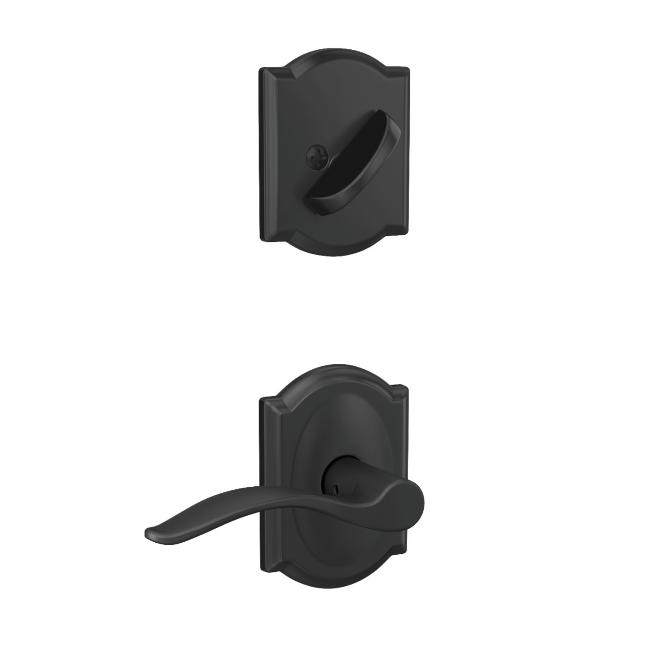 Custom Camelot Inactive Handleset Interior with Pennant Lever