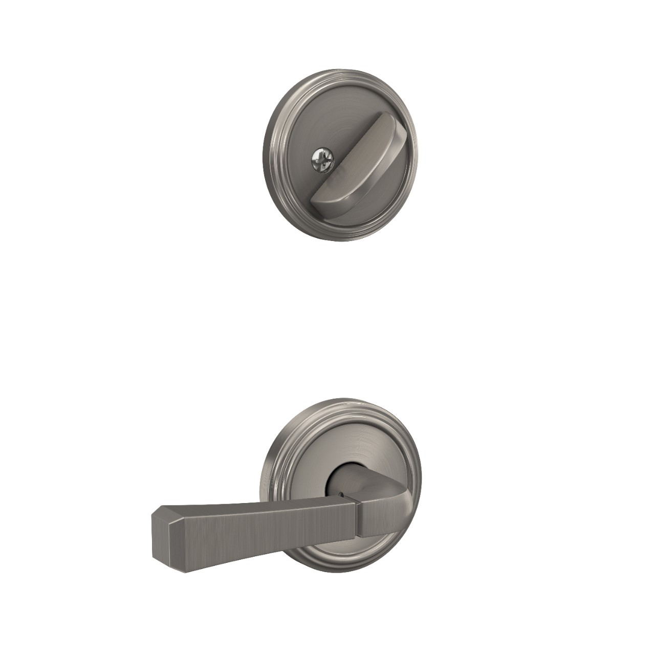 Custom Indy Inactive Handleset Interior with Rivington Lever