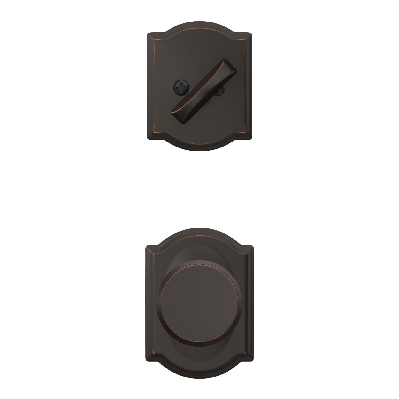 Custom Camelot Inactive Handleset Interior with Swanson Knob