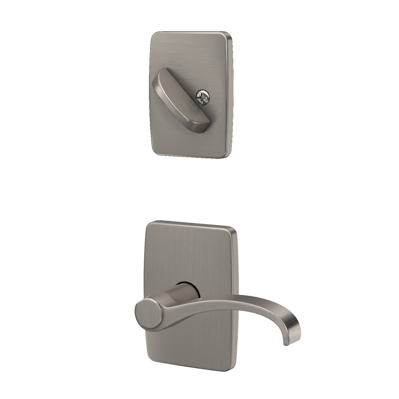 Custom Greene Inactive Handleset Interior with Whitney Lever