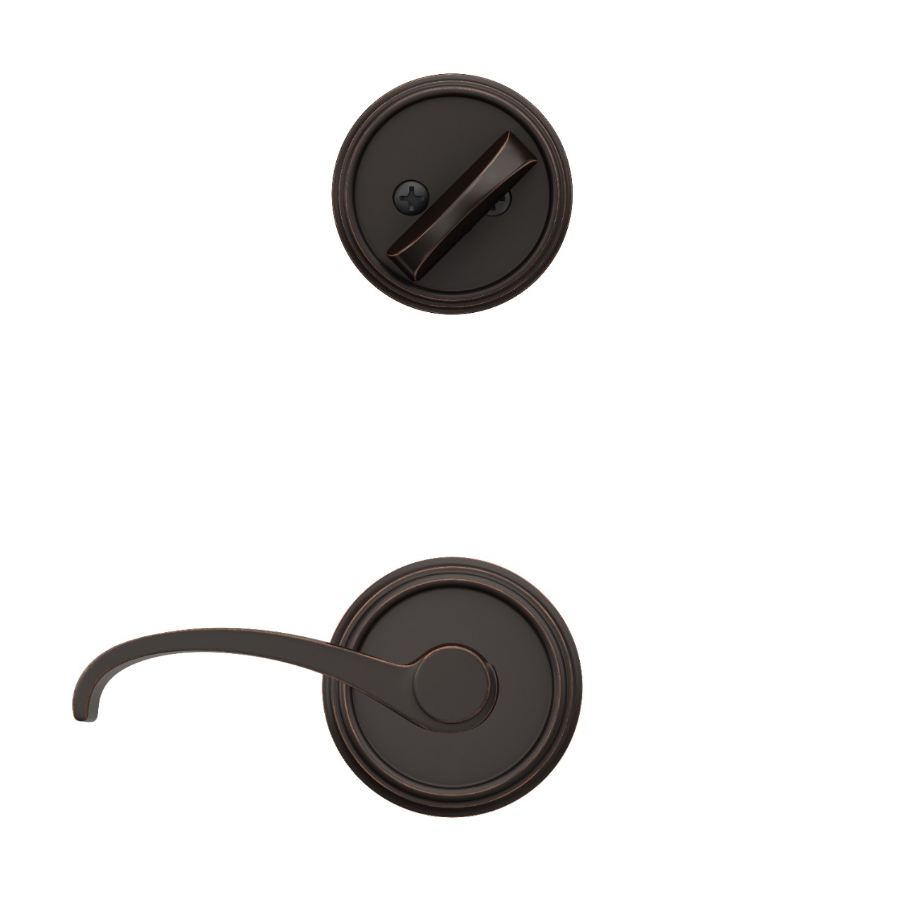 Custom Indy Inactive Handleset Interior with Whitney Lever