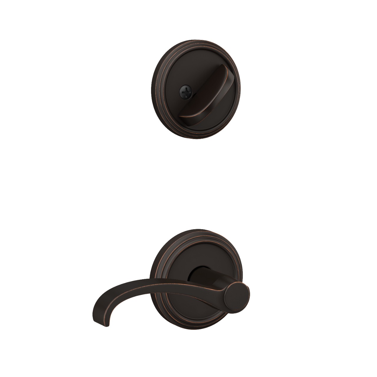 Custom Indy Inactive Handleset Interior with Whitney Lever