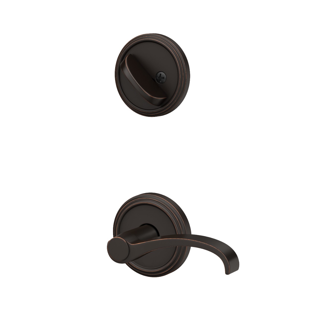 Custom Indy Inactive Handleset Interior with Whitney Lever