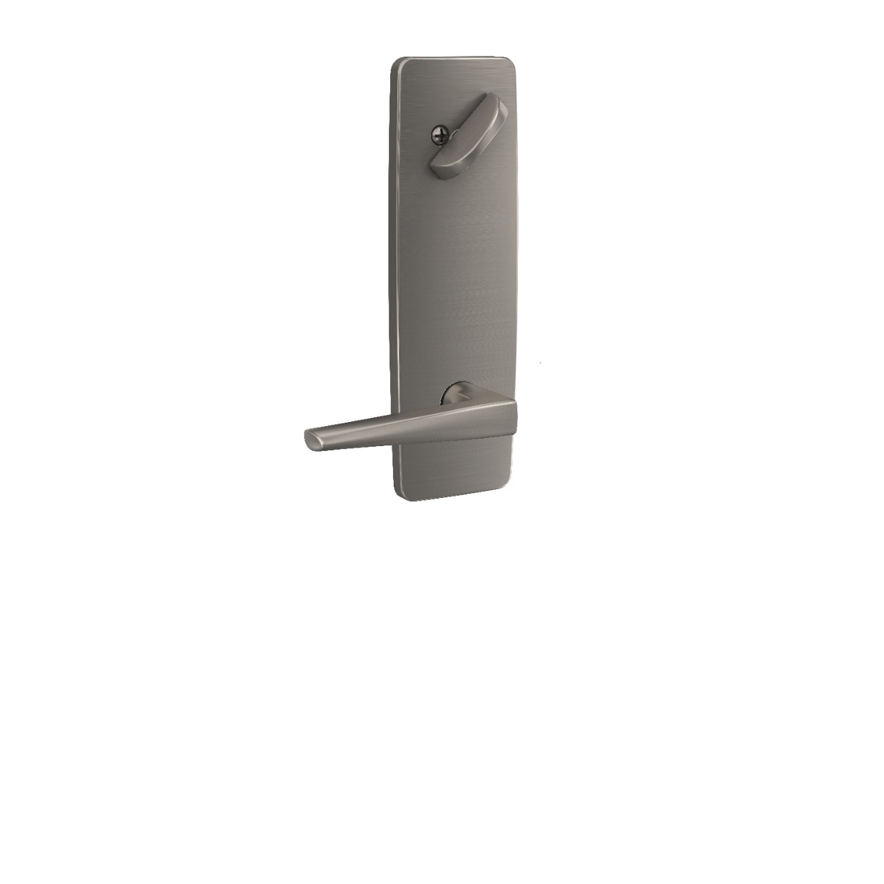 Greene 3/4 Trim Single Cylinder Handleset Interior with Eller Lever