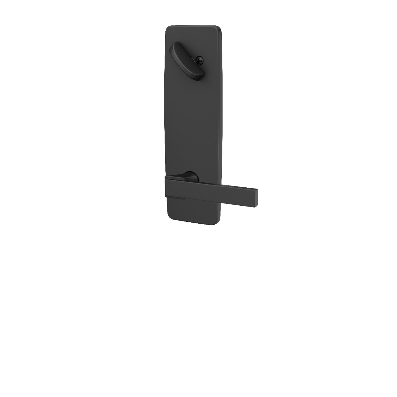 Greene 3/4 Trim Single Cylinder Handleset Interior with Northbrook Lever