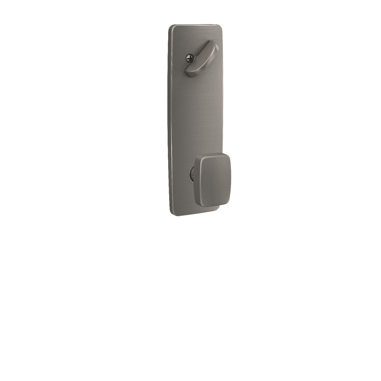 Greene 3/4 Trim Single Cylinder Handleset Interior with Nixon Knob