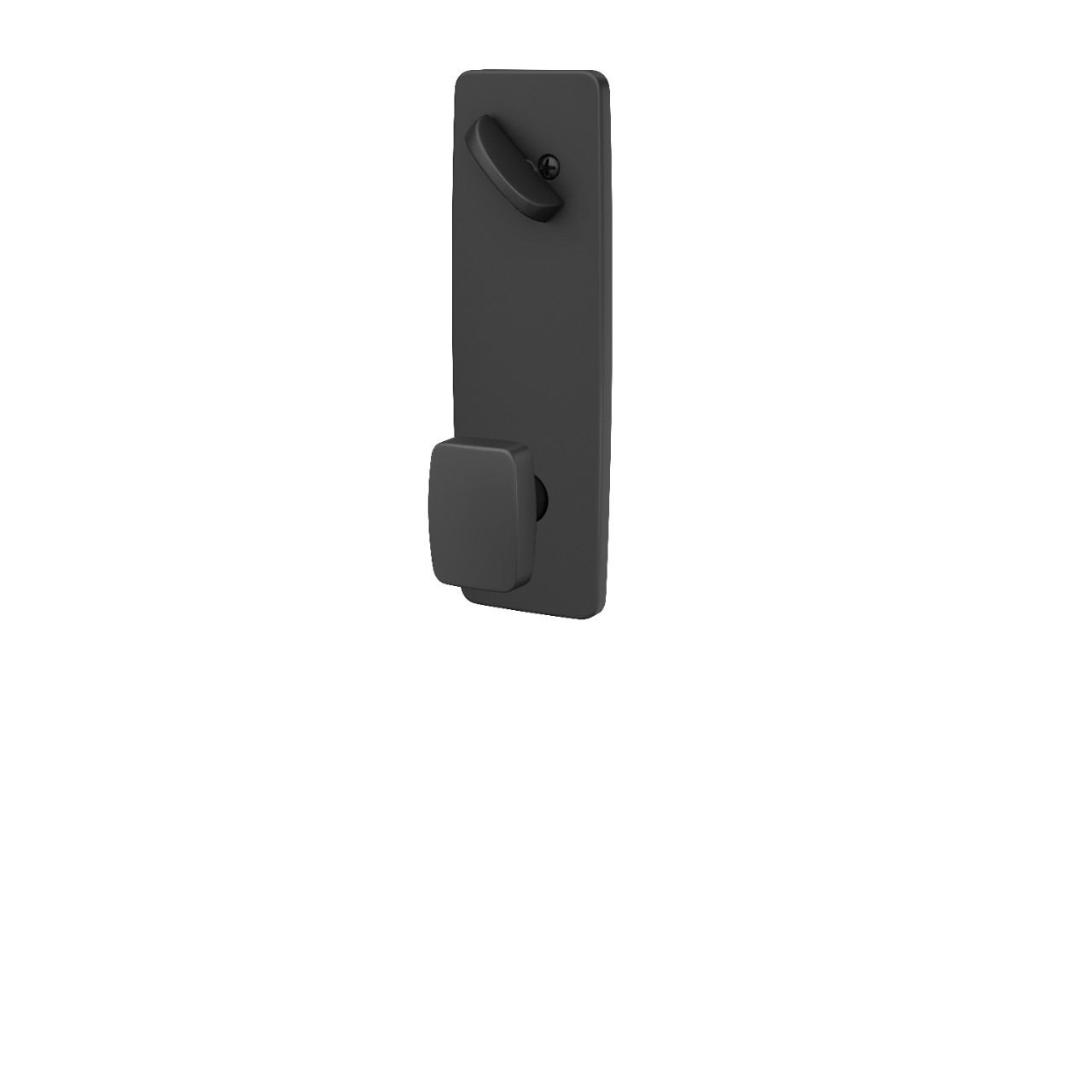Greene 3/4 Trim Single Cylinder Handleset Interior with Nixon Knob