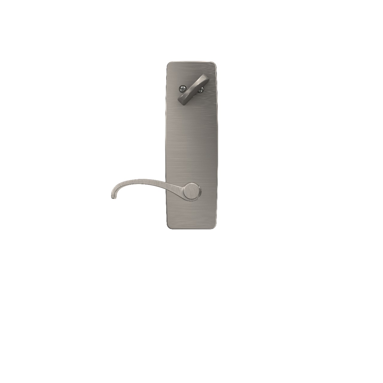 Custom Greene 3/4 Trim Single Cylinder Handleset Interior with Whitney Lever