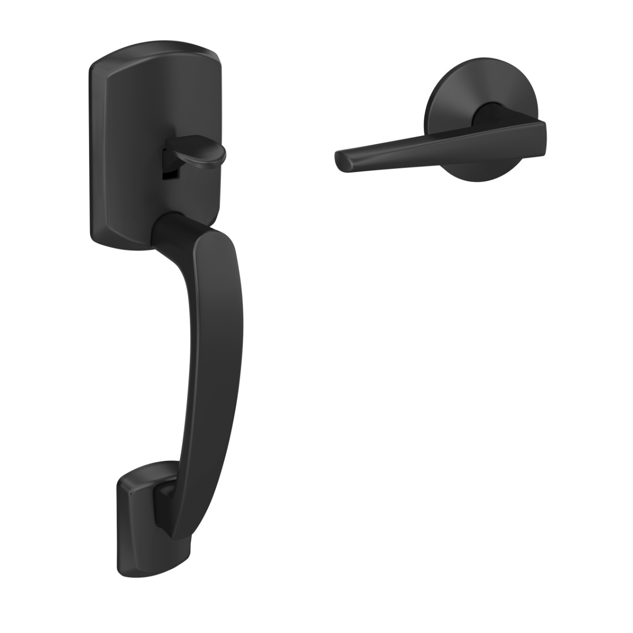 Custom Front Entry Handle and Eller Lever with Kinsler Trim