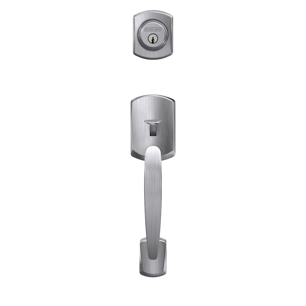 Custom Greenwich Single Cylinder Handleset Exterior
