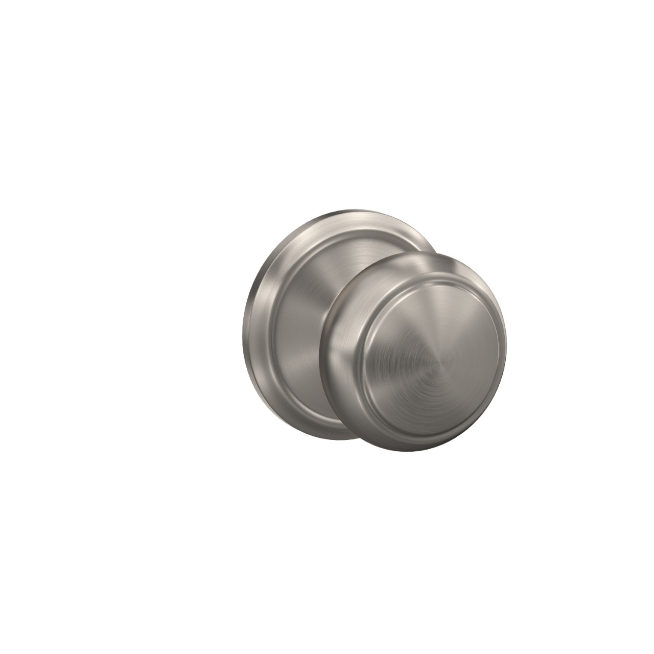 Custom Andover Knob Combined Interior Hall-Closet and Bed-Bath Lock