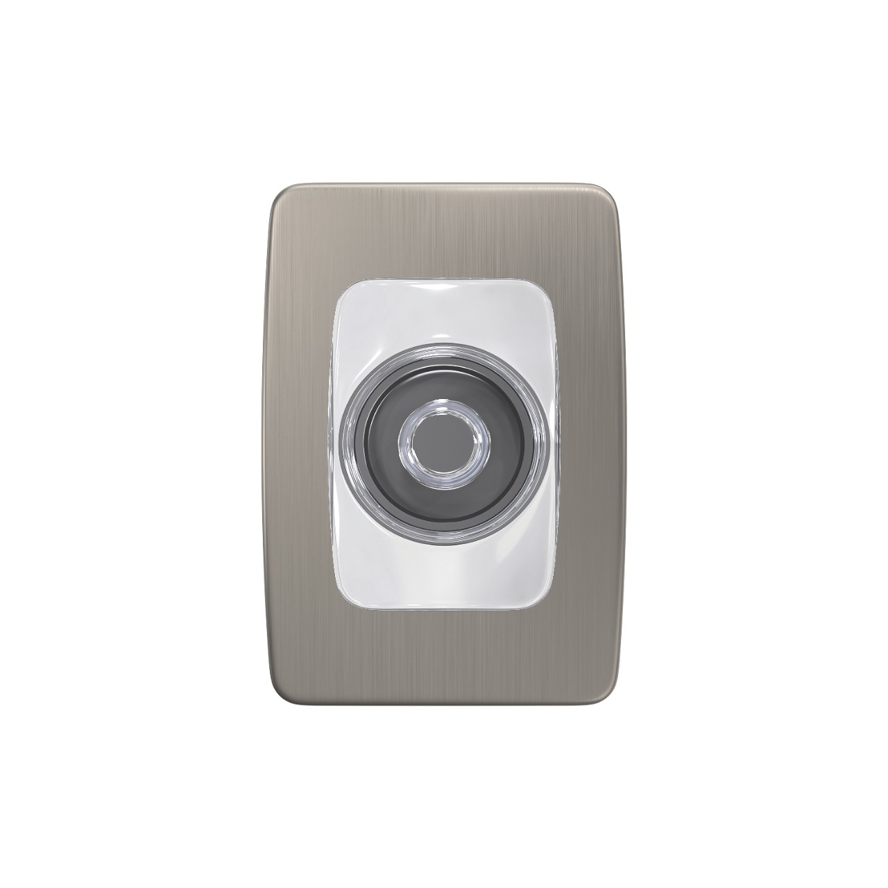Custom Caine Non-Turning Glass Knob with Greene Trim