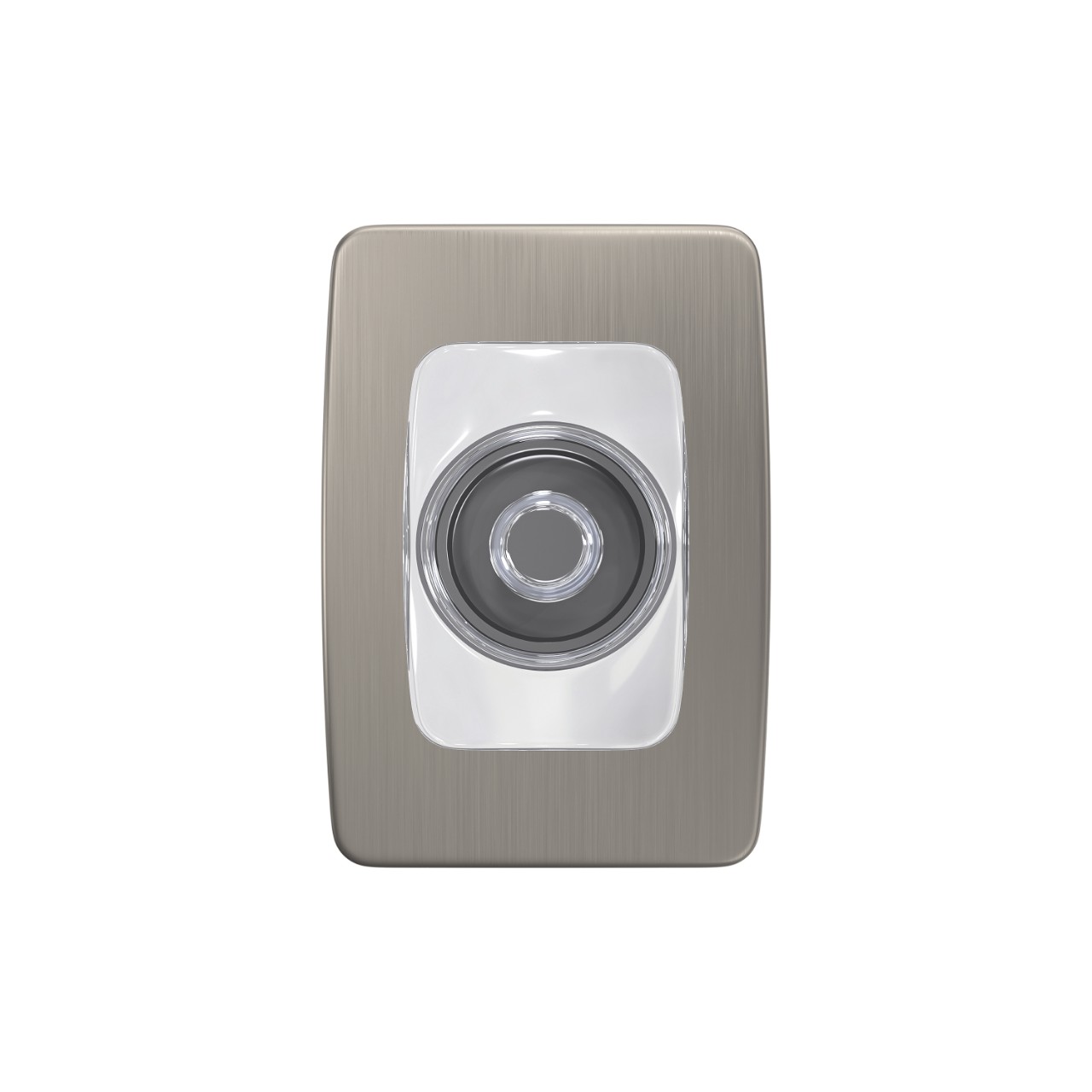 Custom Caine Hall-Closet and Bed-Bath Lock Glass Knob with Greene Trim