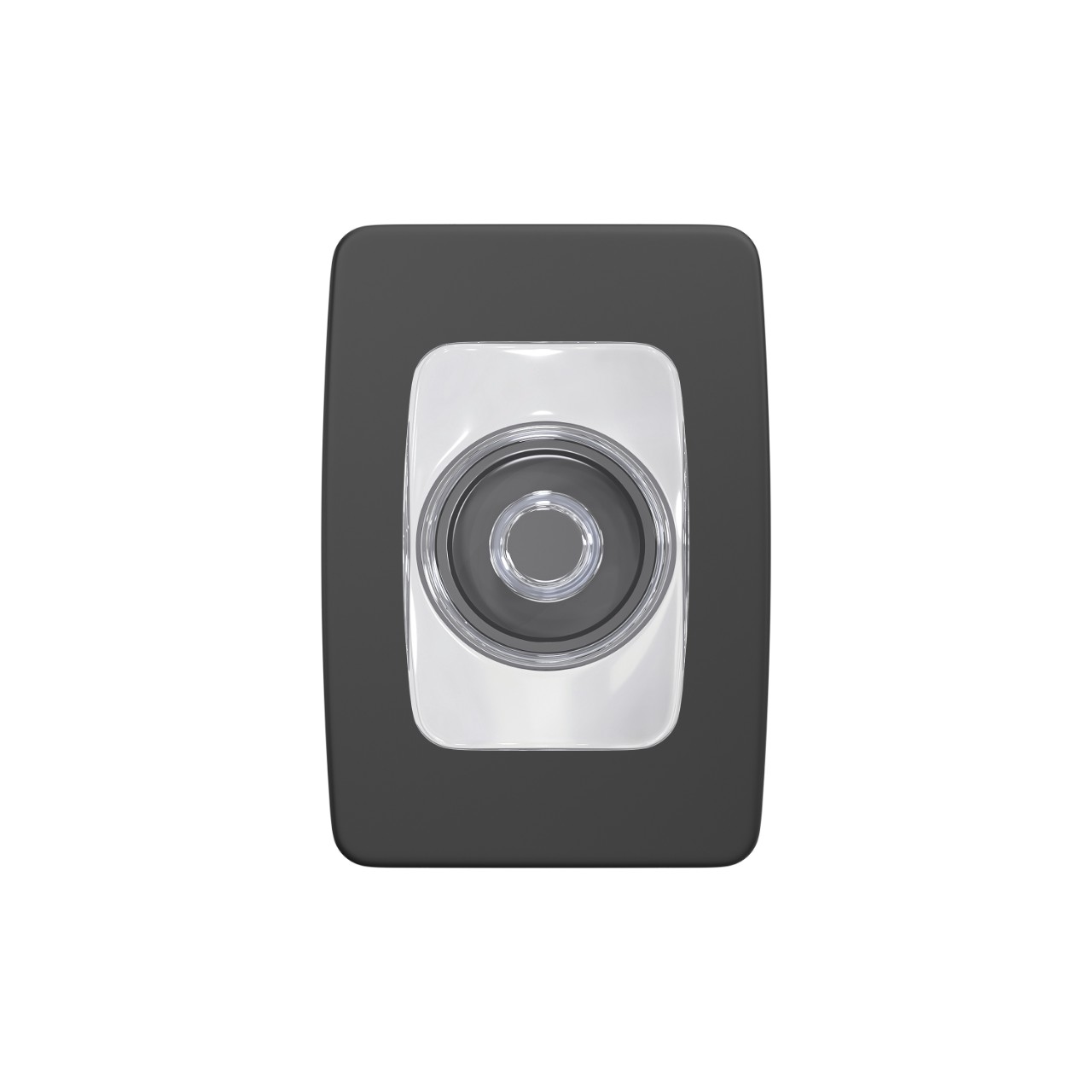 Custom Caine Hall-Closet and Bed-Bath Lock Glass Knob with Greene Trim