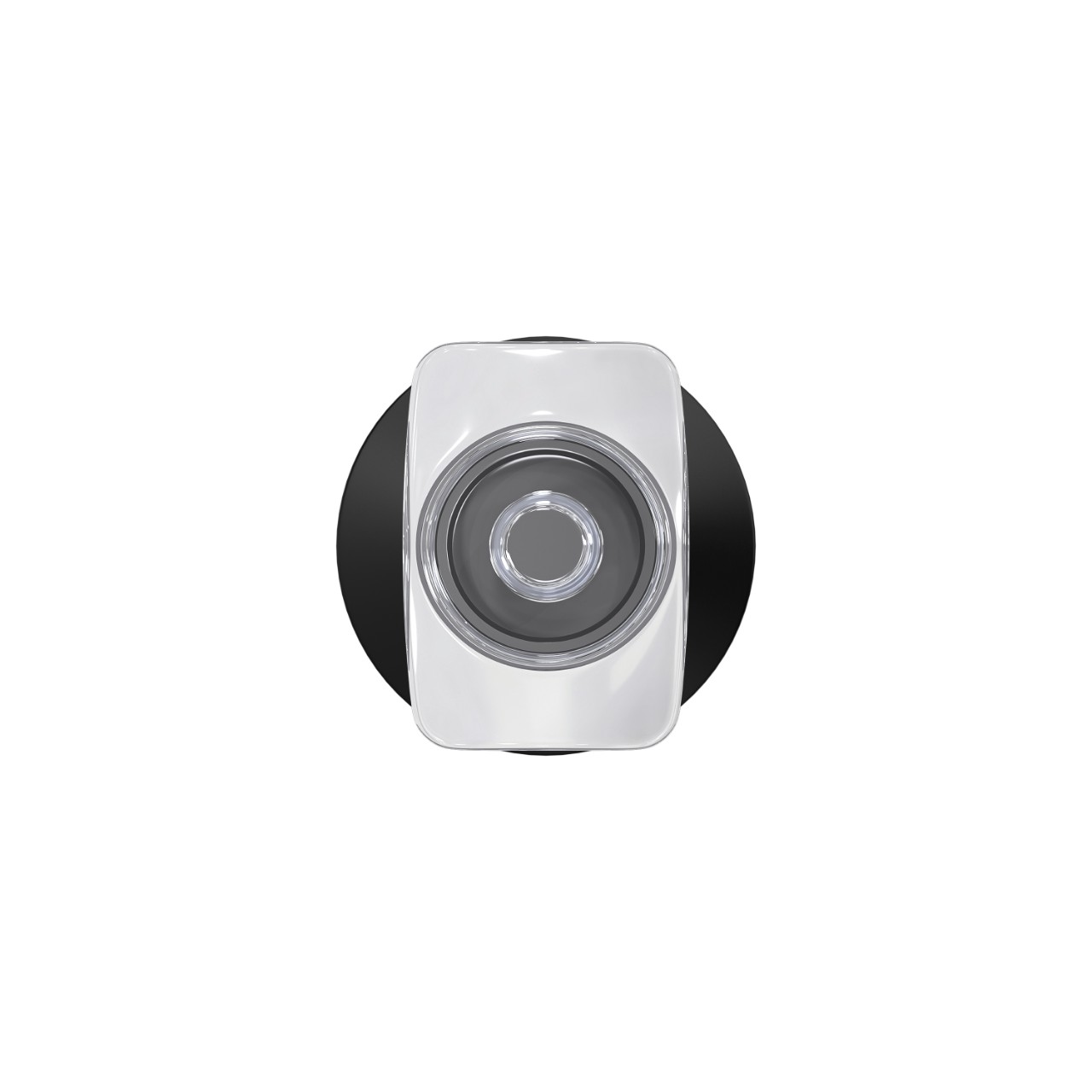 Custom Caine Hall-Closet and Bed-Bath Lock Glass Knob with Kinsler Trim