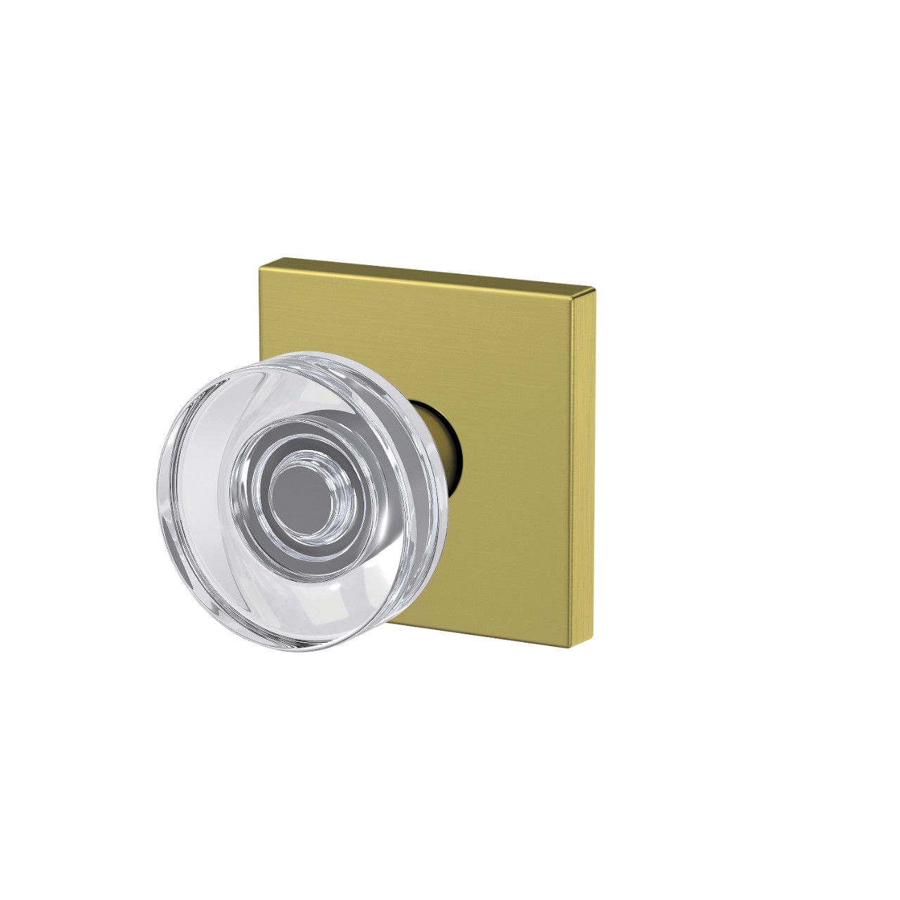 Custom Dawes Non-Turning Glass Knob with Collins Trim
