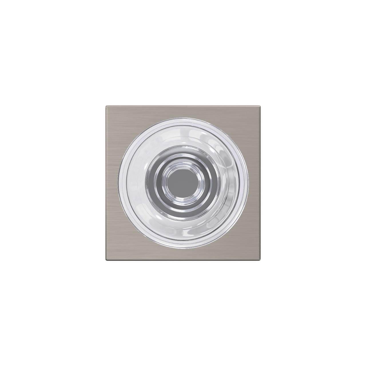 Custom Dawes Non-Turning Glass Knob with Collins Trim