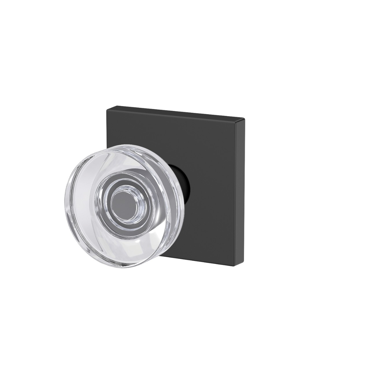 Custom Dawes Non-Turning Glass Knob with Collins Trim