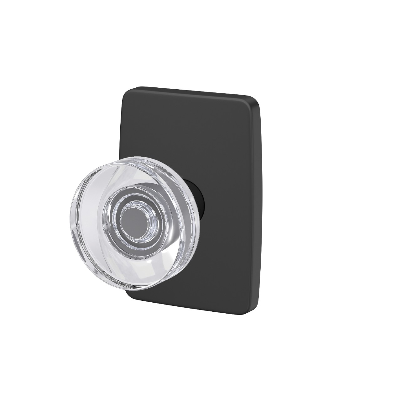 Custom Dawes Non-Turning Glass Knob with Greene Trim
