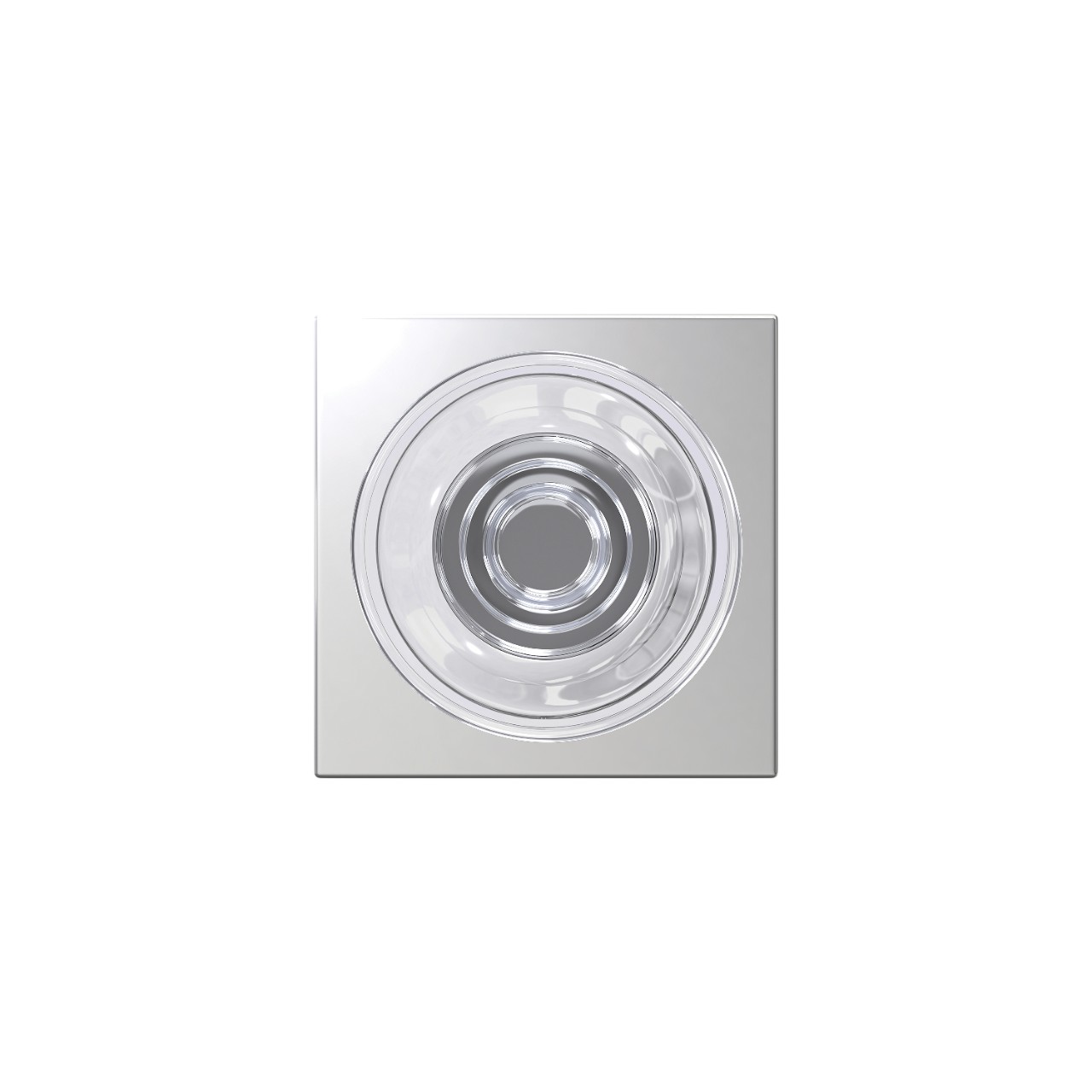 Custom Dawes Non-Turning Glass Knob with Collins Trim