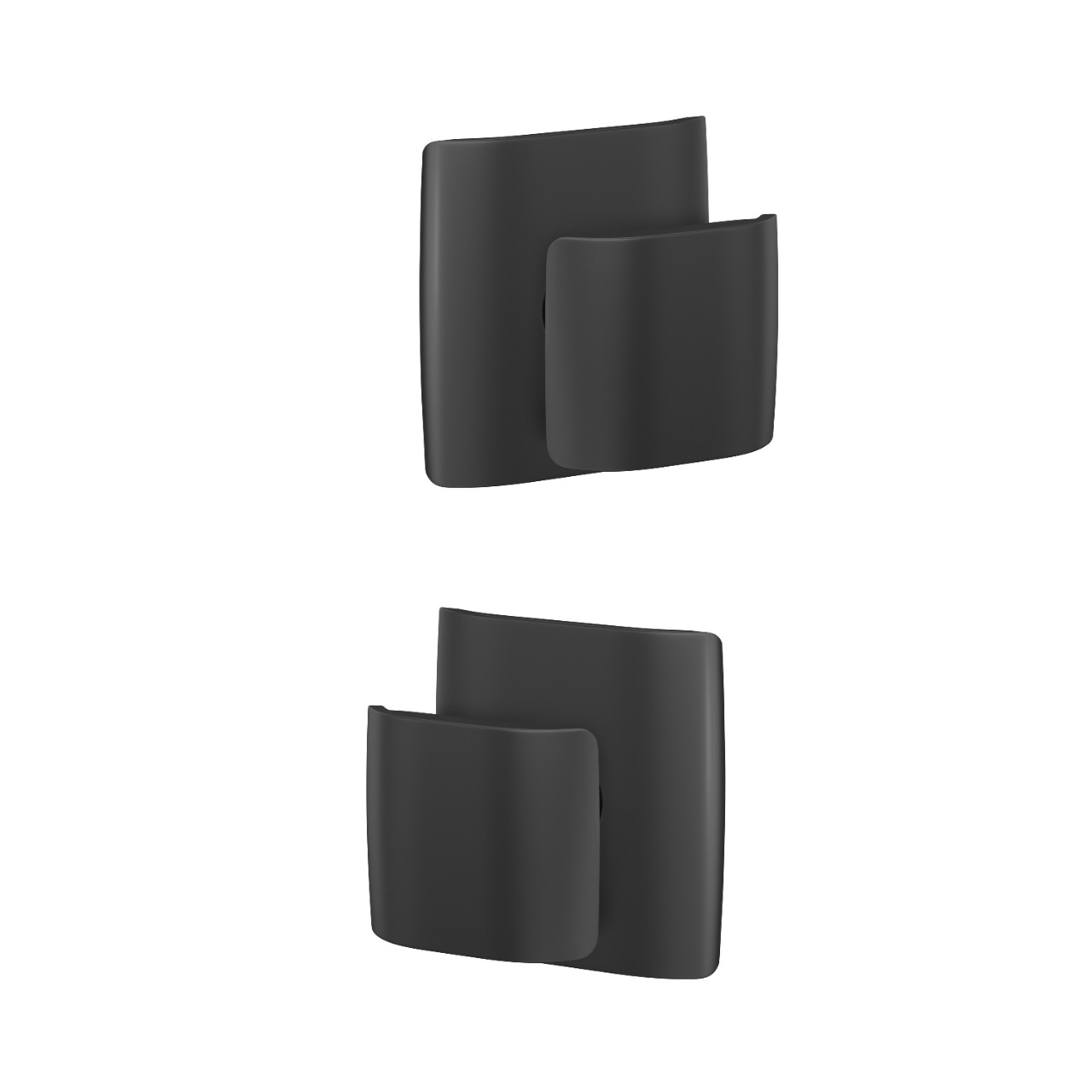 Custom Ganton Knob with Dalton Trim Hall-Closet and Bed-Bath Lock