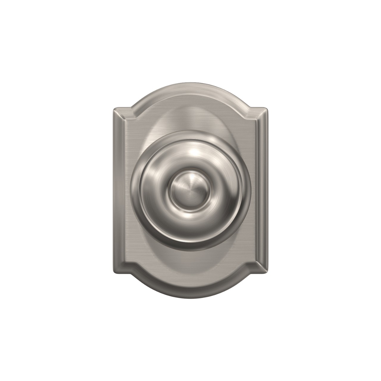 Custom Georgian Knob Combined Interior Hall-Closet and Bed-Bath Lock