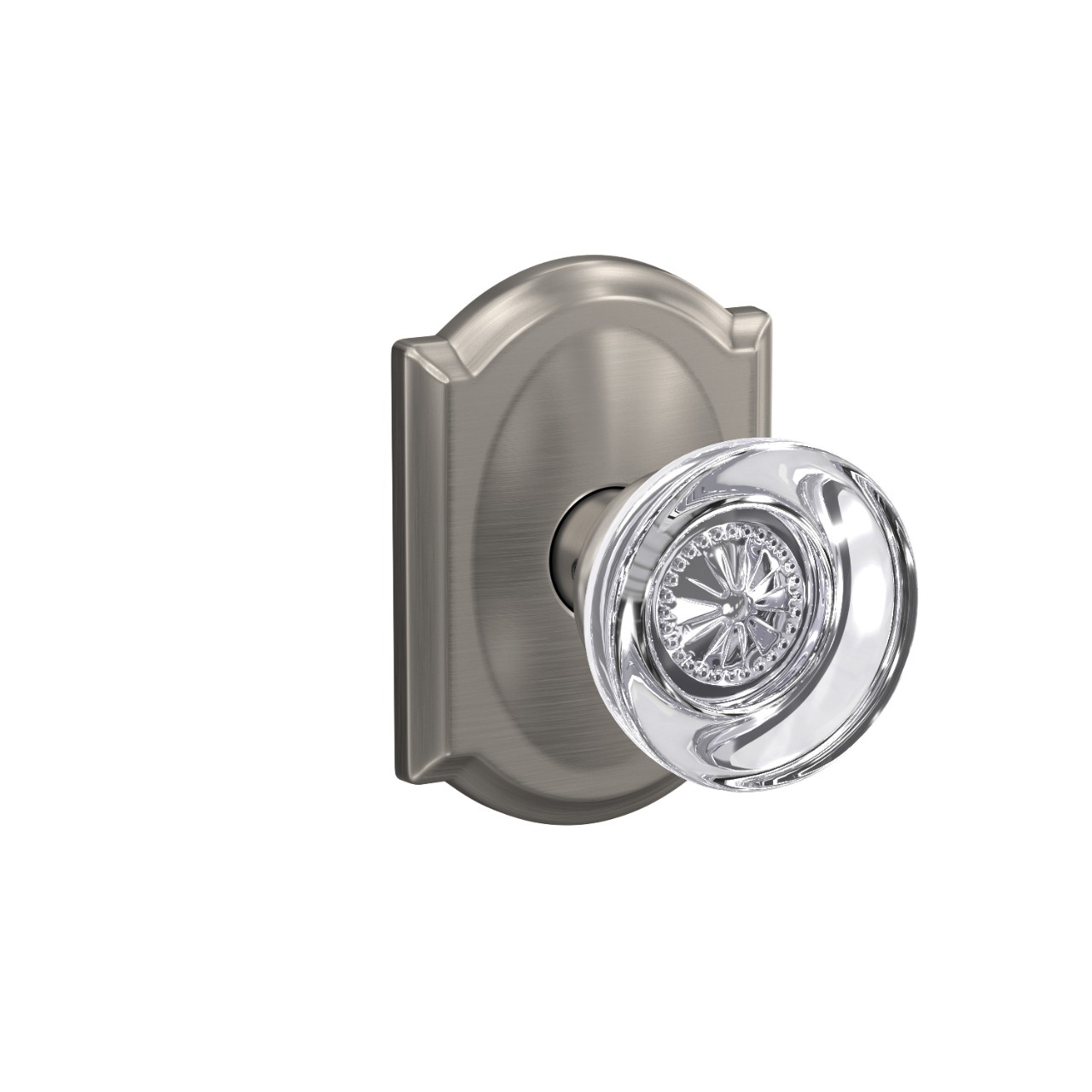Custom Hobson Glass Non-Turning Knob