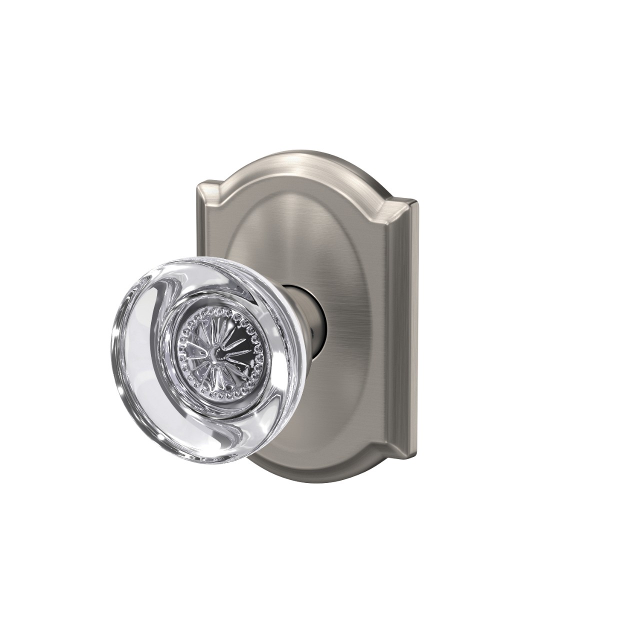 Custom Hobson Glass Non-Turning Knob