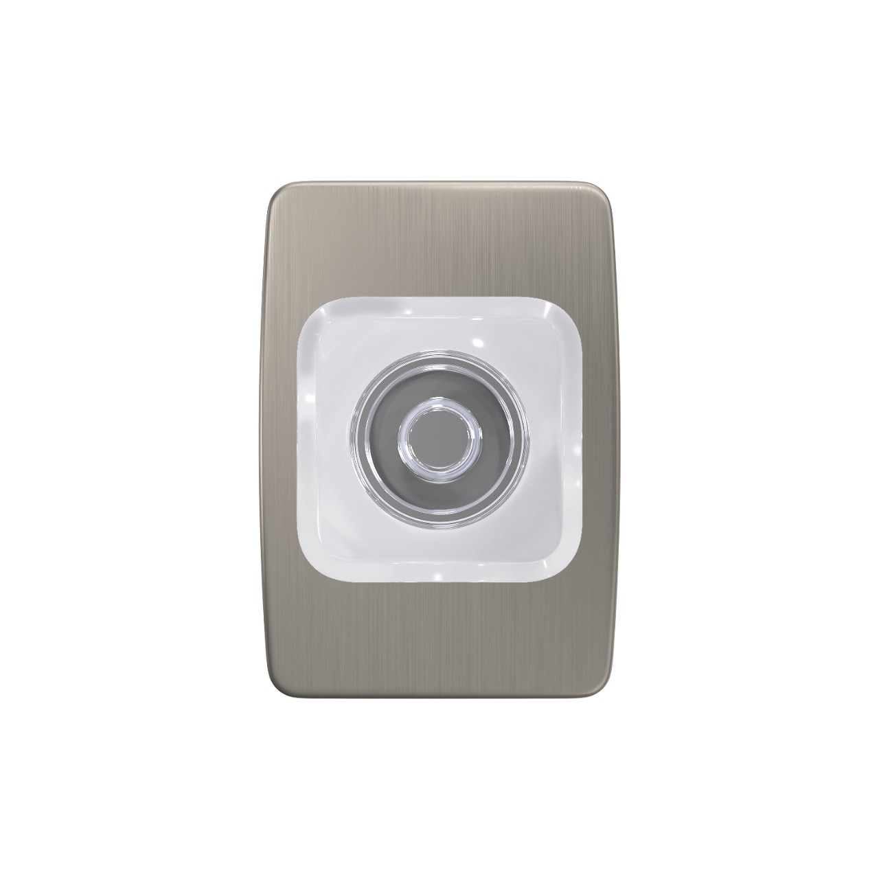 Custom Kyle Non-Turning Glass Knob with Greene Trim